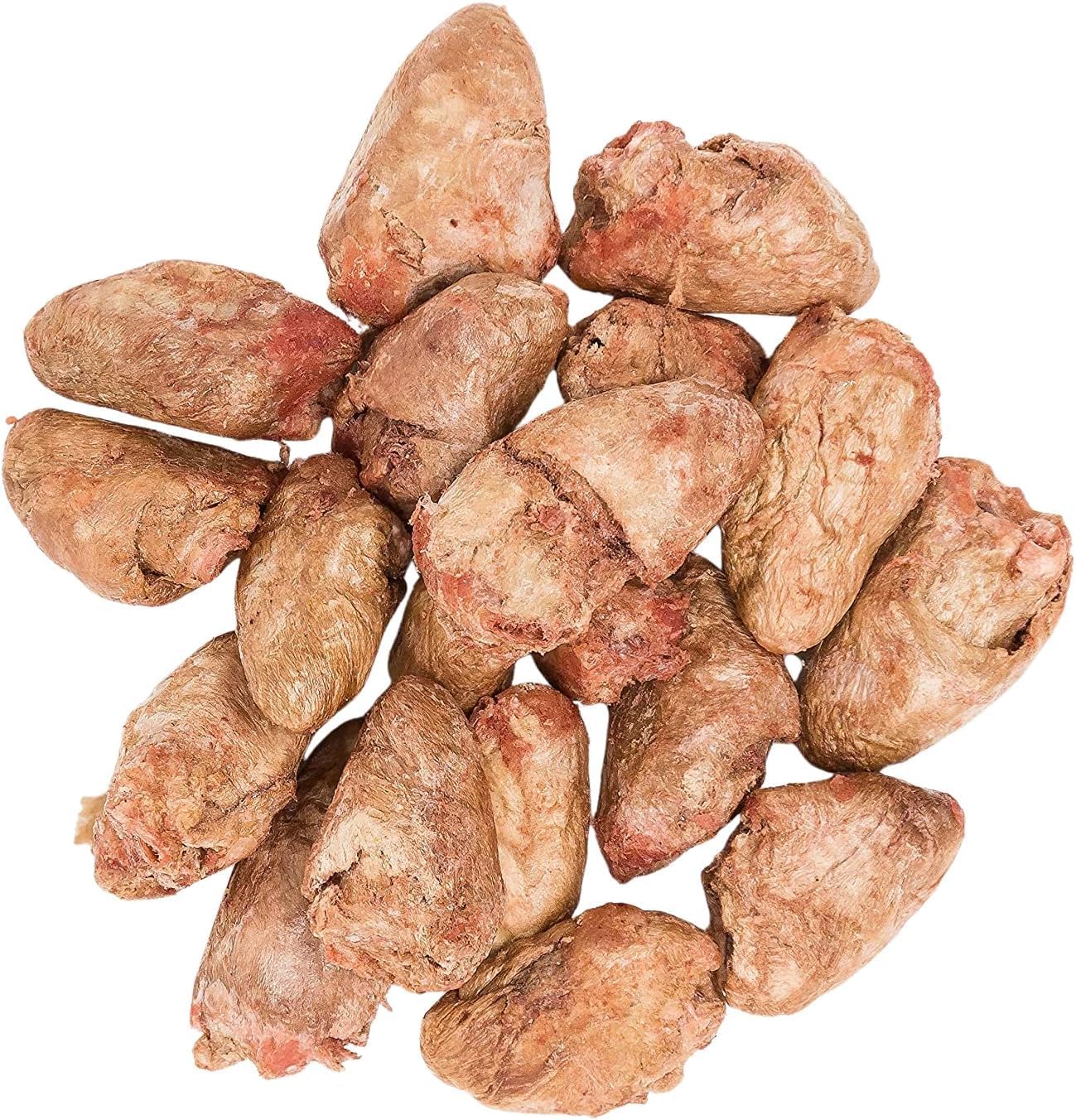 hotspot pets Freeze Dried Chicken Breast & Chicken Hearts Bundle- 1lb Bags of Each - Resealable Bags -Single Ingredient All Natural Grain-Free - Perfect for Training, Topper or Snack - Made in USA