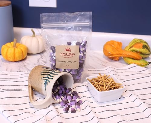 Miniatura 6 de Kauffman Orchards Autumn Blackberry Cobbler - Caramelo de maíz, bolsa de 14 onzas (paquete de 3)