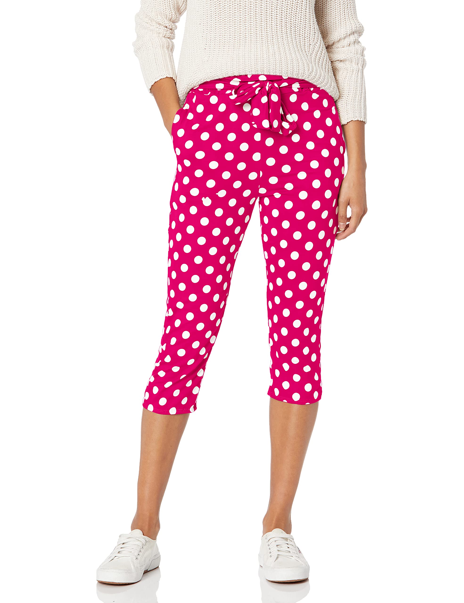 Star Vixen Womens Tapered Leg Cropped Pants