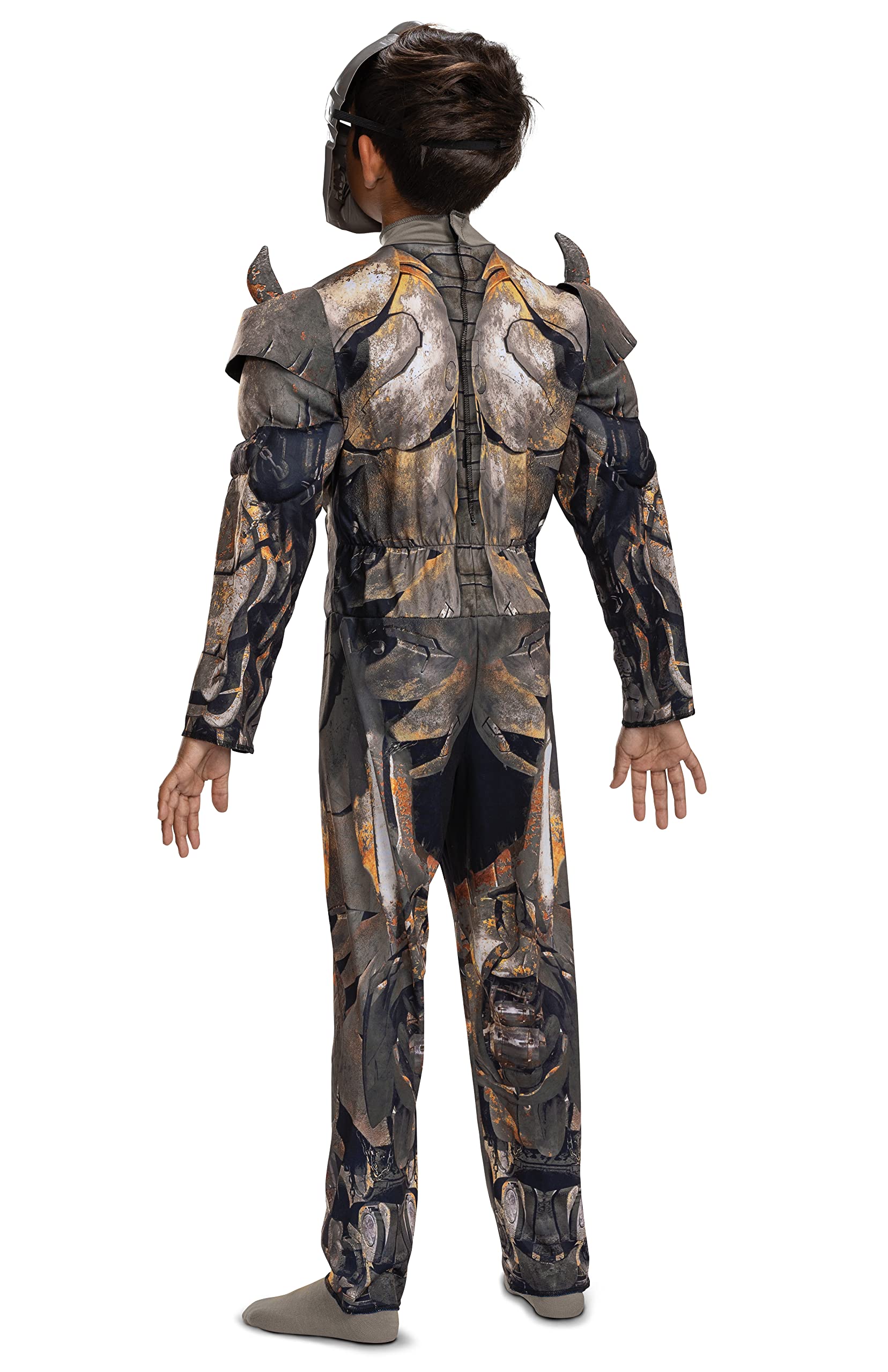 Disguise Oficjalny kostium Rhinox dla dziecka, transformer, kostium robota, dla dziewczynki, robota, kostium nosorożca, kostium dla dziecka, kostium na Halloween, kostium karnawałowy dla dziecka,