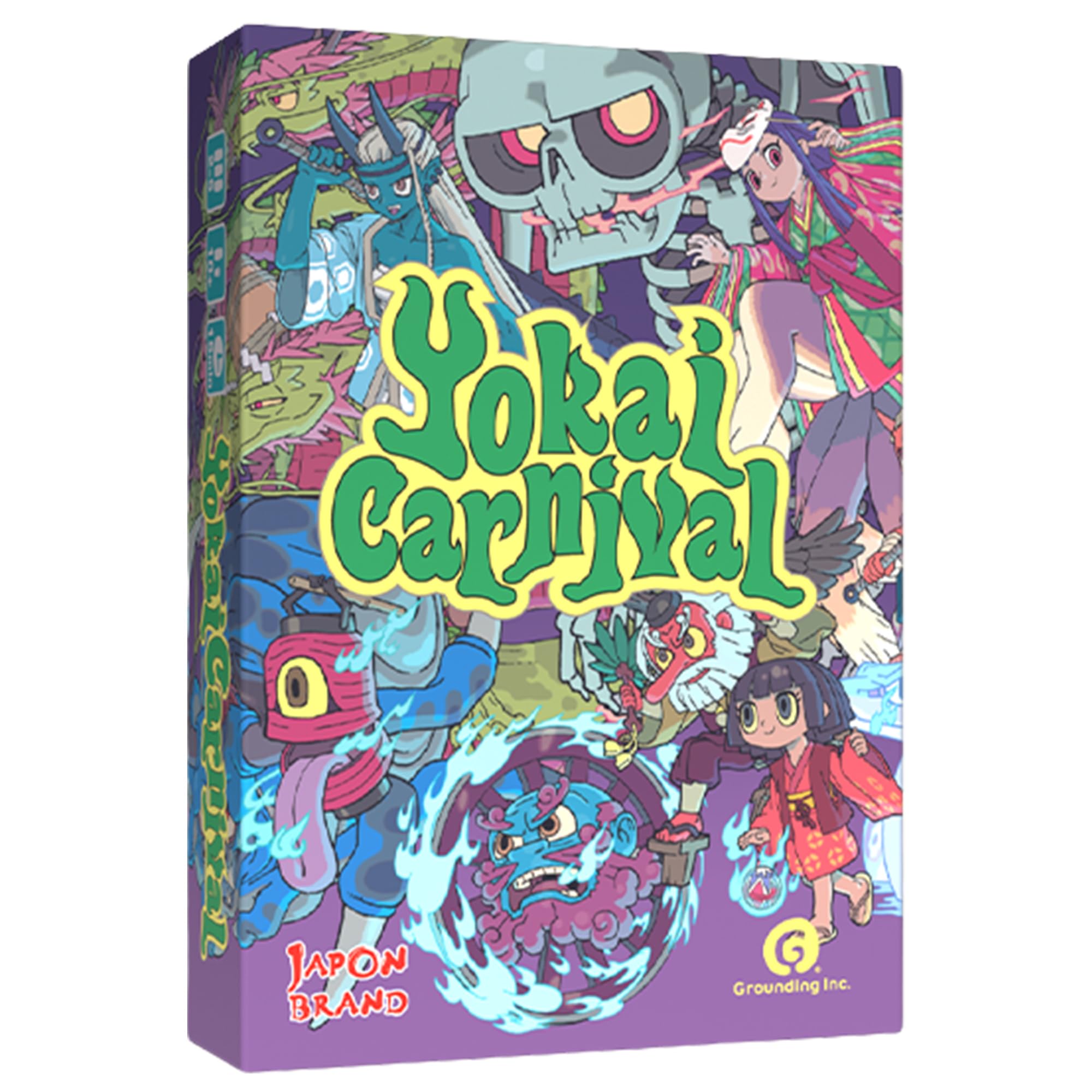 CMON | Yokai Carnival | Board Game | Ages 10+ | 2-5 Players | 15 Minutes Playing Time