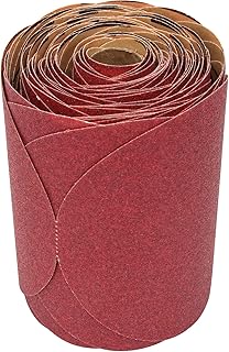 3M Stikit Red Abrasive Sanding Discs, 01108, No Hole, 6 in, 400+ Grade, Pack of 100 Discs, for Auto Sanding, Primer Sanding, E-Coat Sanding