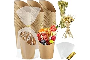 Ocmoiy Charcuterie Cups for Parties and Quick Snacks