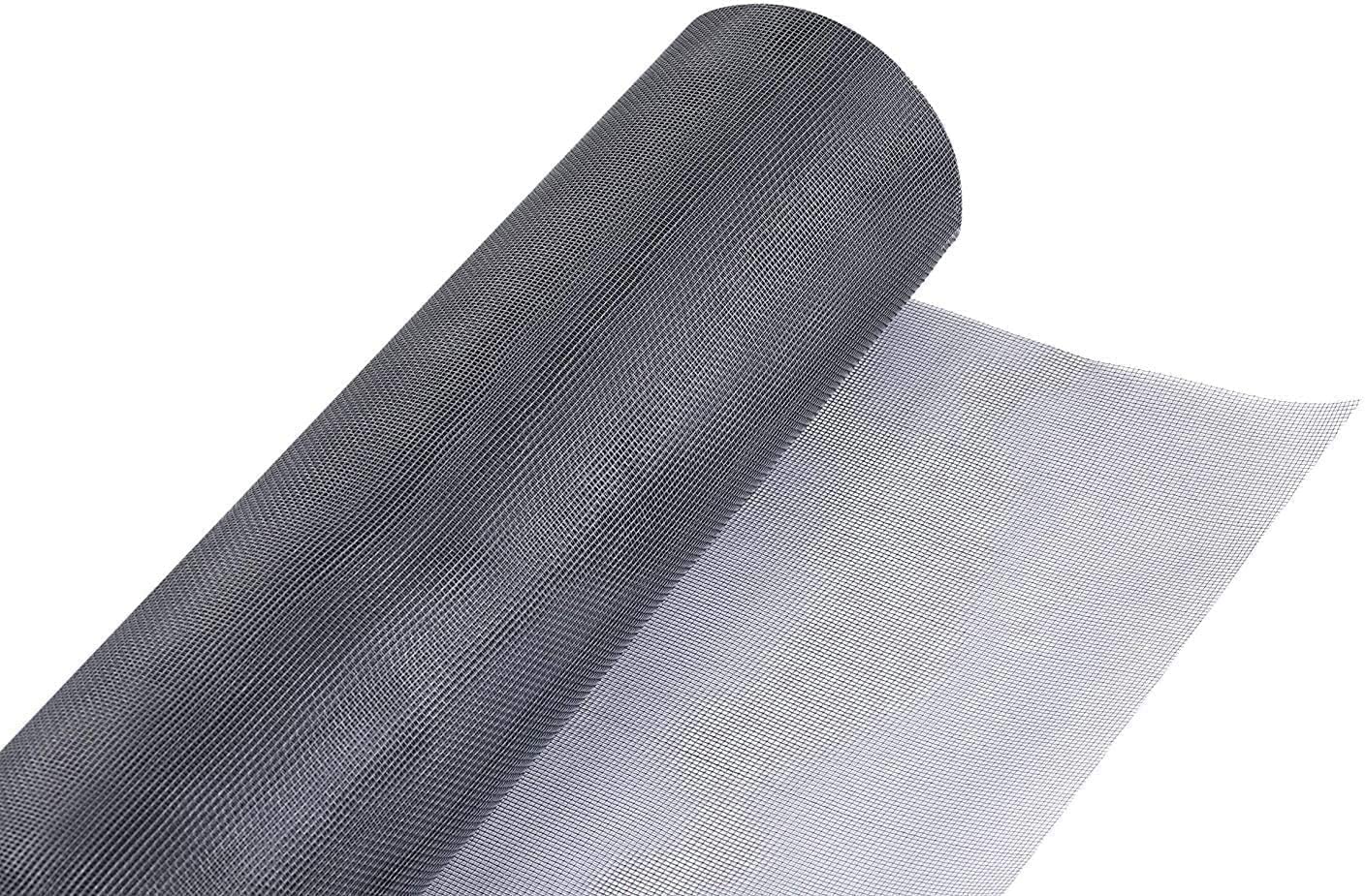 Artlicious 120 GSM Fiberglass Windows Mosquito Net Roll for Balcony Door etc. DIY Cut to Any Size, for Small & Big Windows. Highly Durable and Best in Class Size (Grey (4x25ft))-image-34