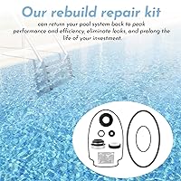 Vista 6 de Kit de reparación y reconstrucción de junta tórica, para sello de bomba de piscina Pentair WhisperFlo/IntelliFlo, juntas tóricas de tapón