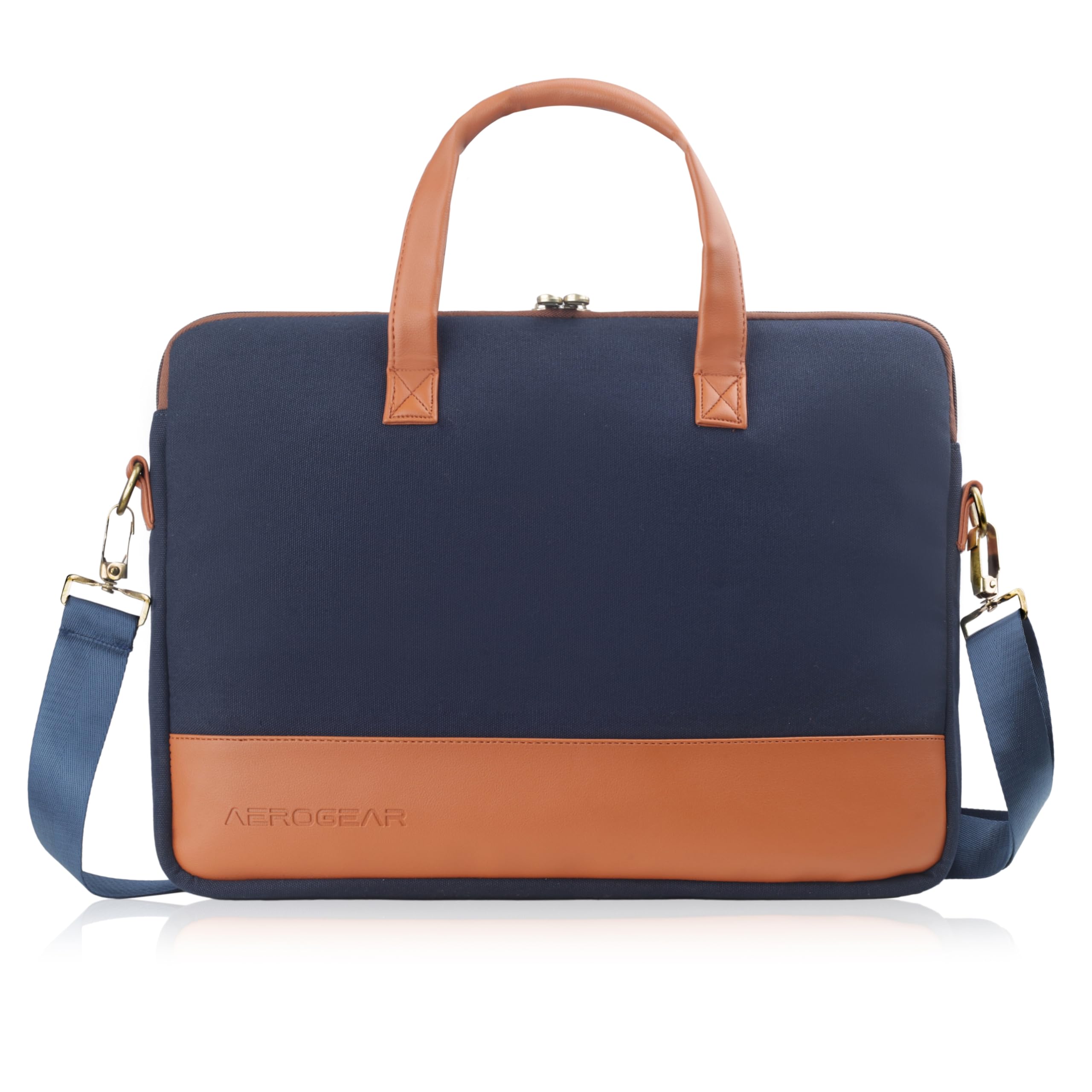 Laptop Messenger Bag for Men & Women | 16 Inch MacBook & Laptop Office Briefcase with Shoulder Strap | Professional Business Bag for Work, Travel & College