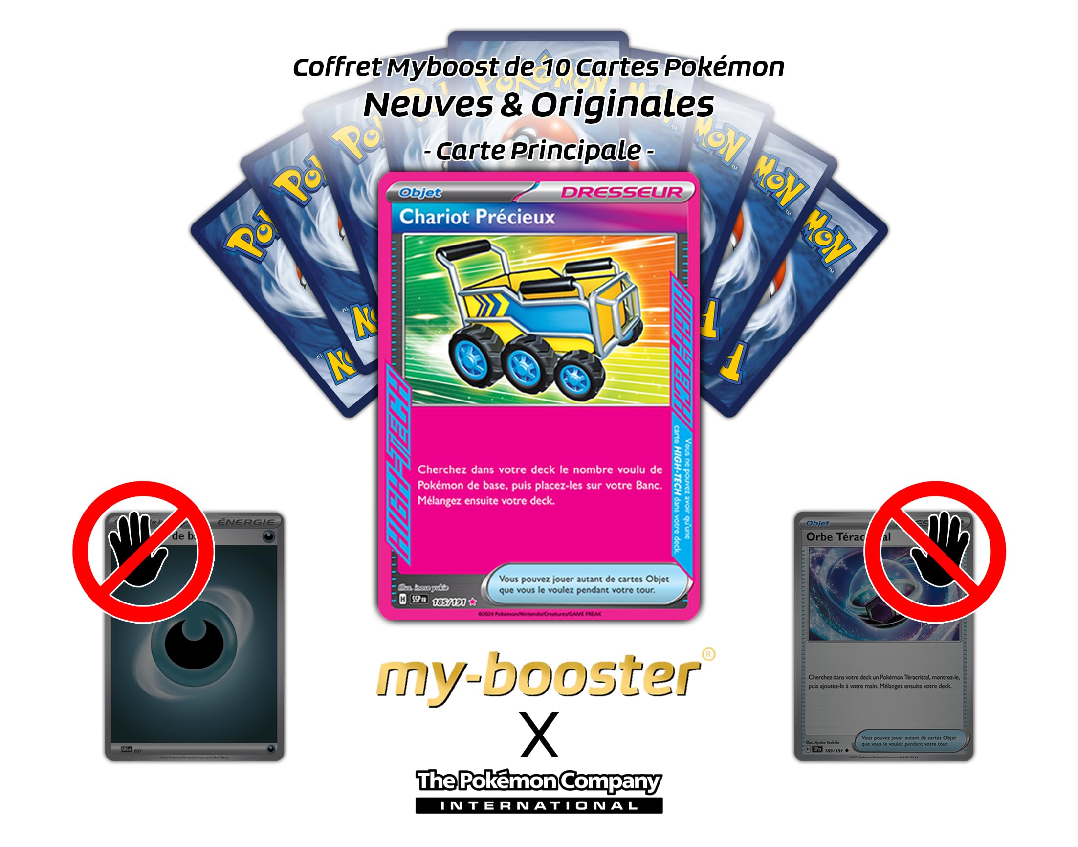 Chariot Précieux (Precious Trolley) 185/191 Ace Spec Trainer Holo -  my-booster X Écarlate et Violet 8
