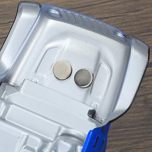 Miniatura 5 de RCAWD Juego de postes magnéticos para 124 Axial SCX24 Wrangler Bronco Gladiator C10 Deadbolt Piezas de actualización (rojo)