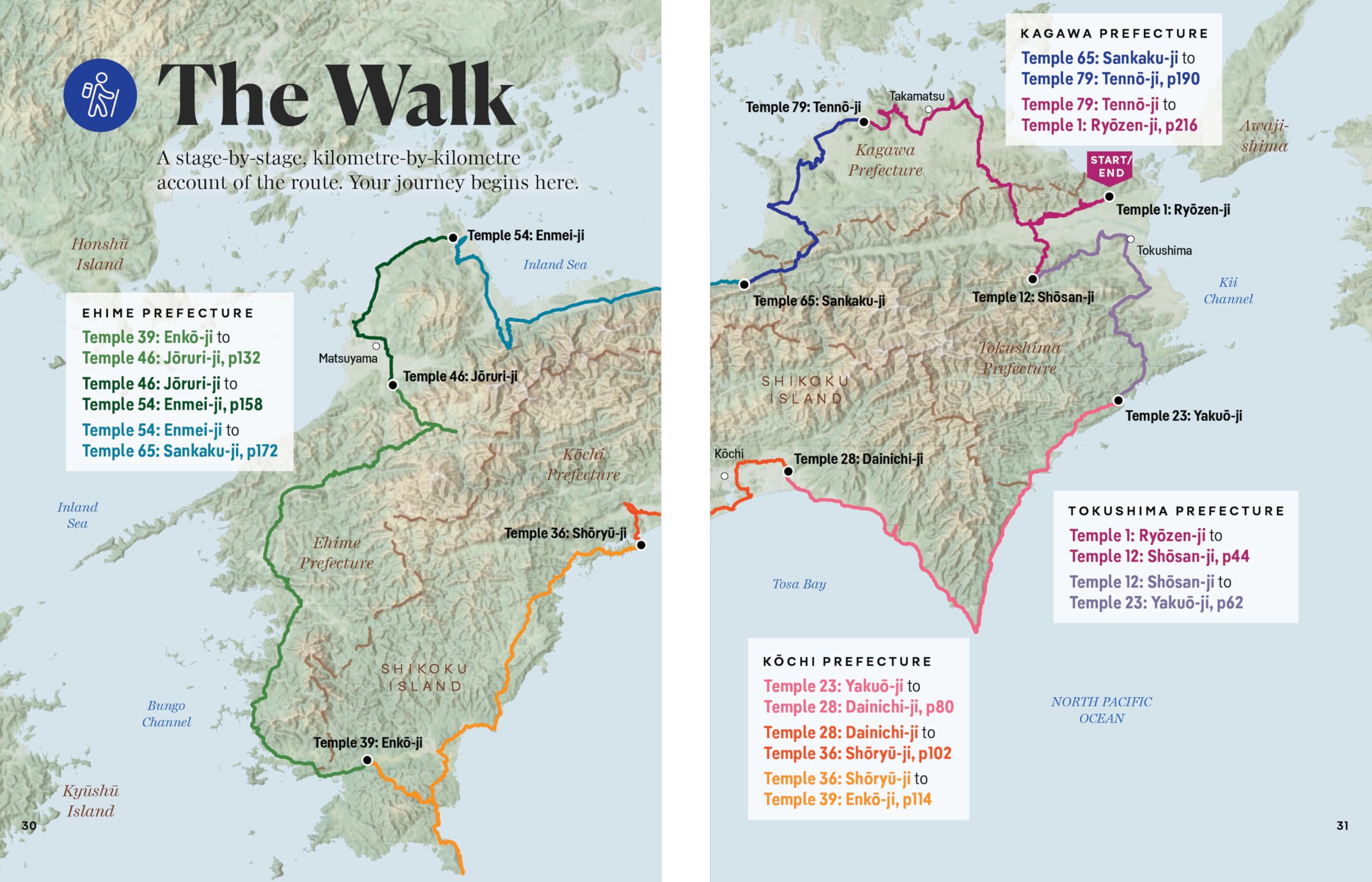 Journey 88 Temples 1ed -anglais-: Japan's sacred temple walk