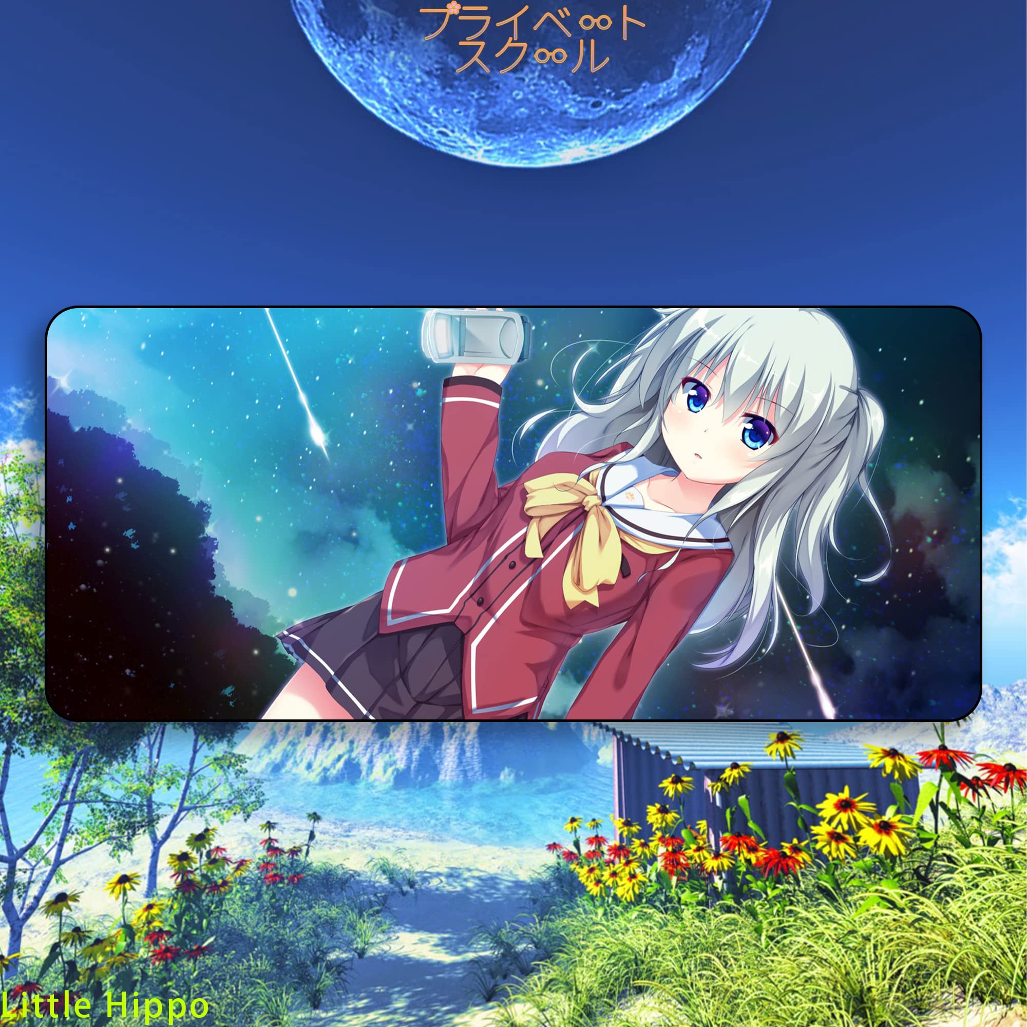 超貴重】Charlotte 友利奈緒 路地裏同盟 プレイマット Charlotte 友利