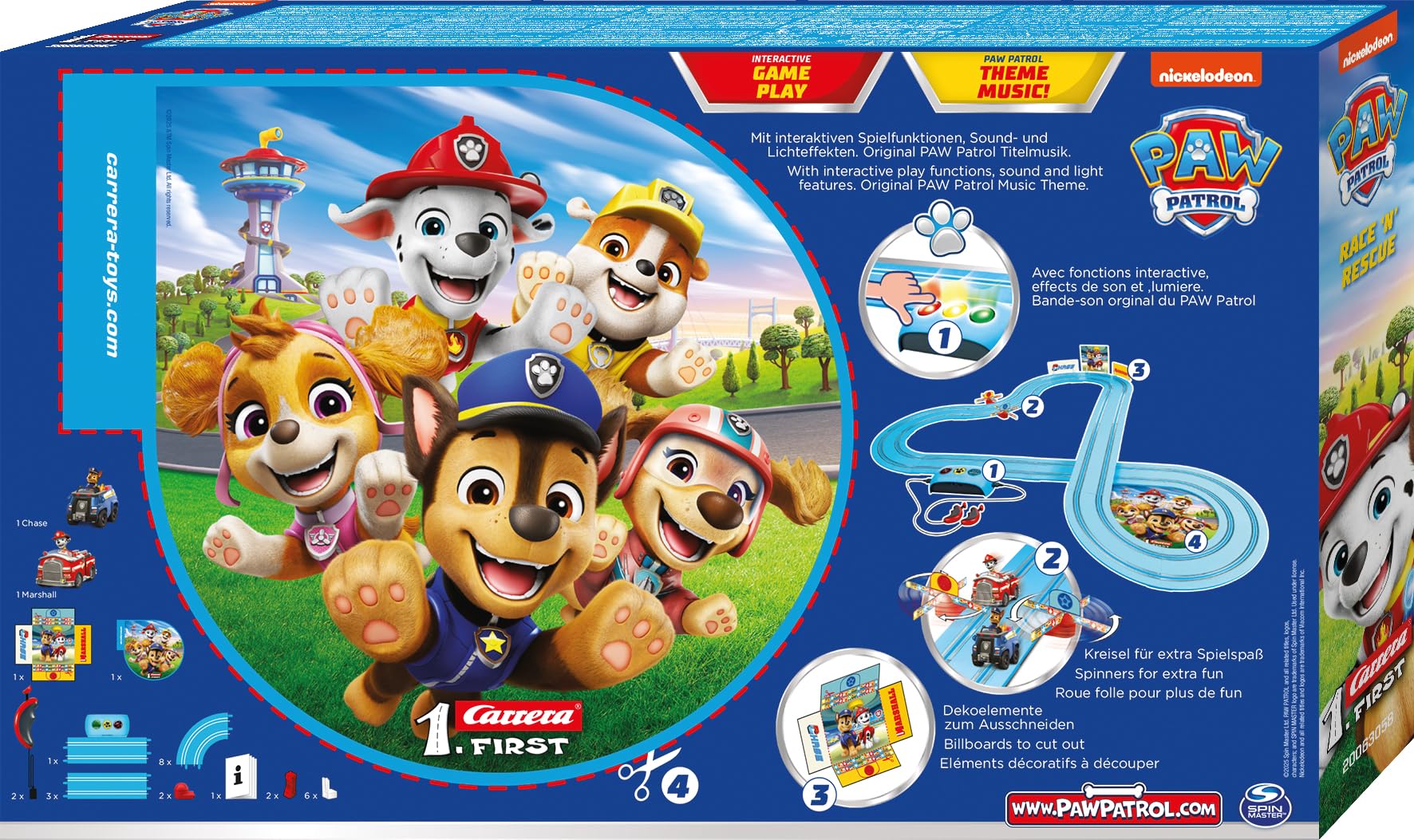 PAW PATROL - Carrera y rescate