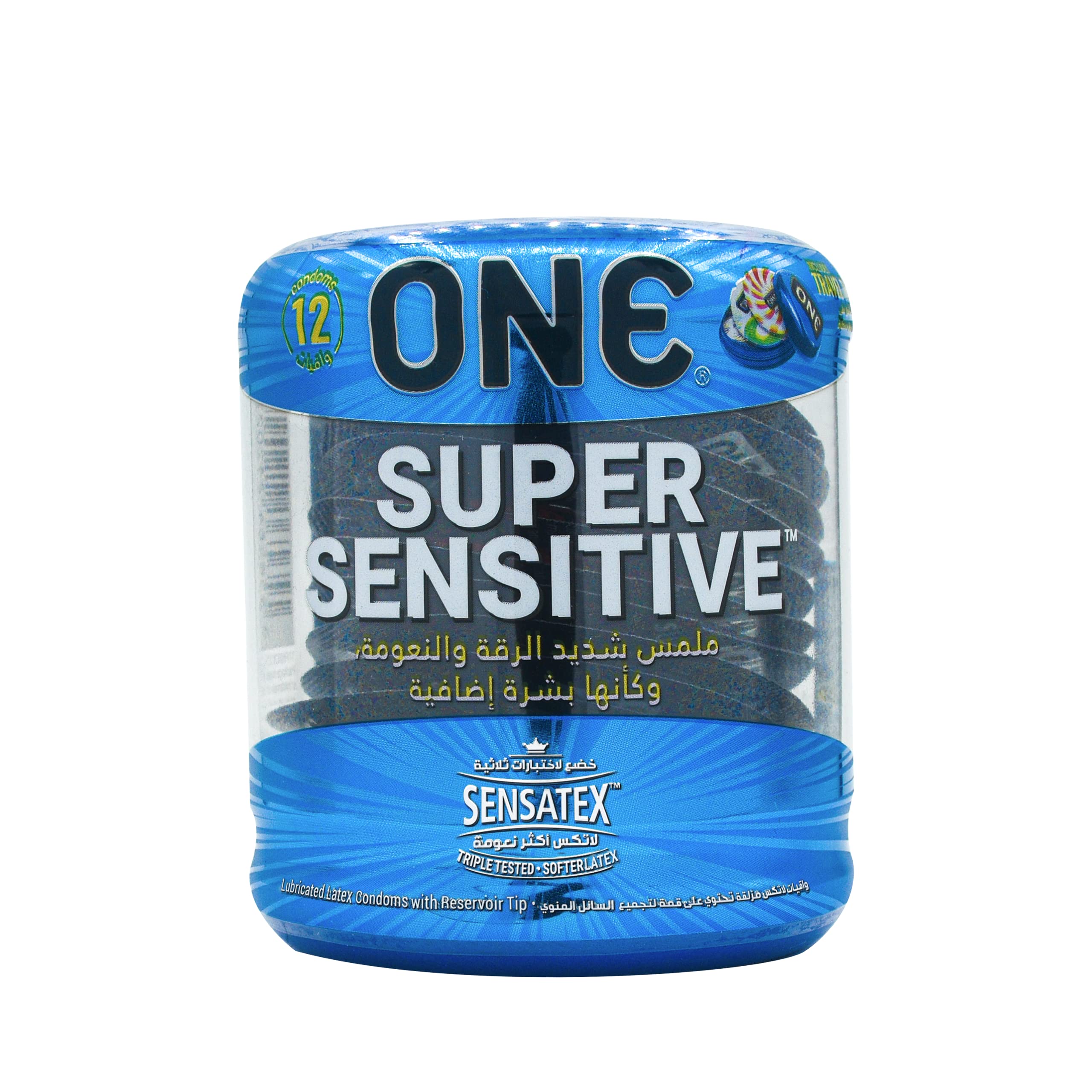 One Condoms Super Sensitive, 12 Pcs Medium