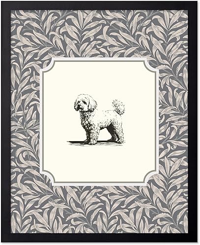 Miniatura 76 de Poster Master Impresión Vintage de Cachorro - Póster Retro de Perro - Arte Pastel - Diseño de Pared de Animal Floral - Arte Bohemio Chic -
