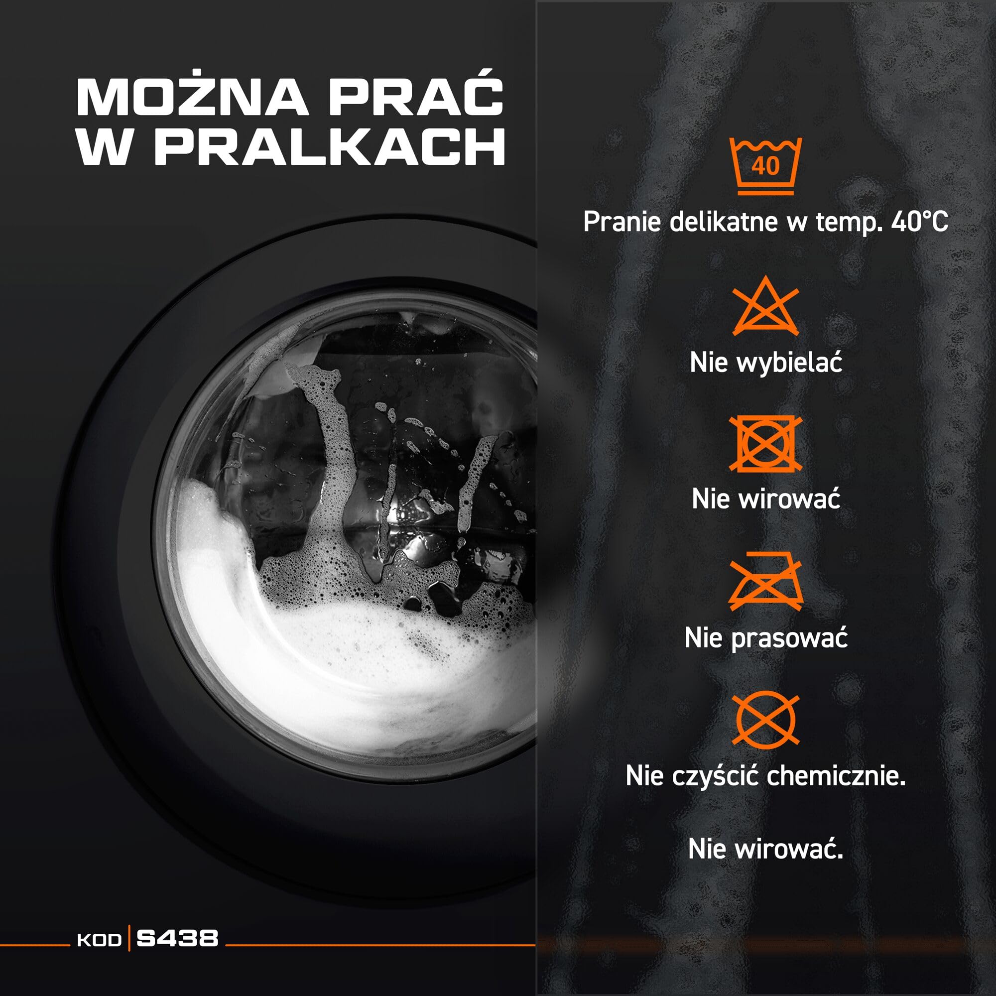 Portwest S438 Plaszcz wodoodporny Classic, Czarny, Rozmiar XXXL