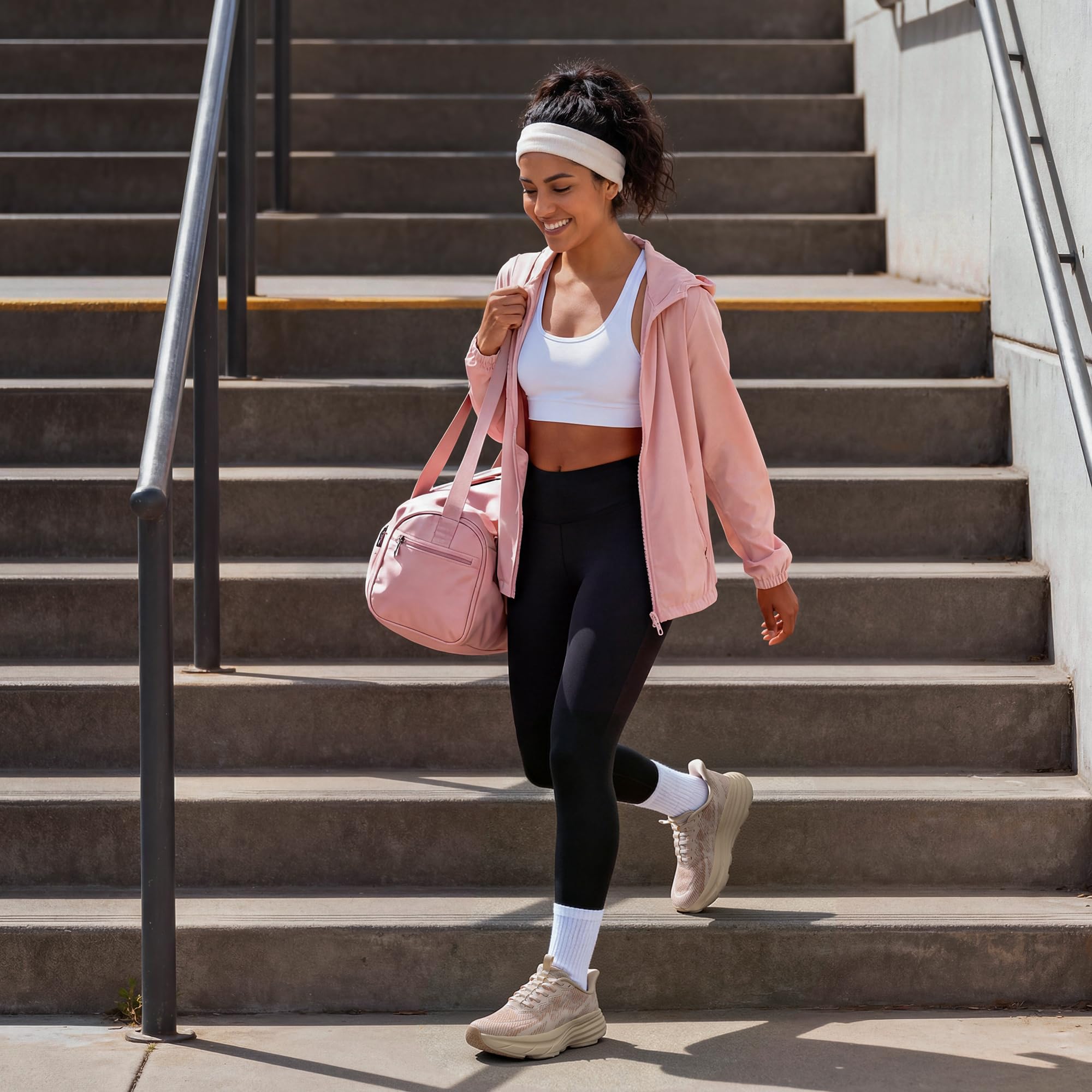 ALLSWIFIT Damskie wsuwane buty do chodzenia bez użycia rąk poduszka bieganie tenis Swift pluszowe antypoślizgowe wygodne trening siłownia sportowe modne trampki