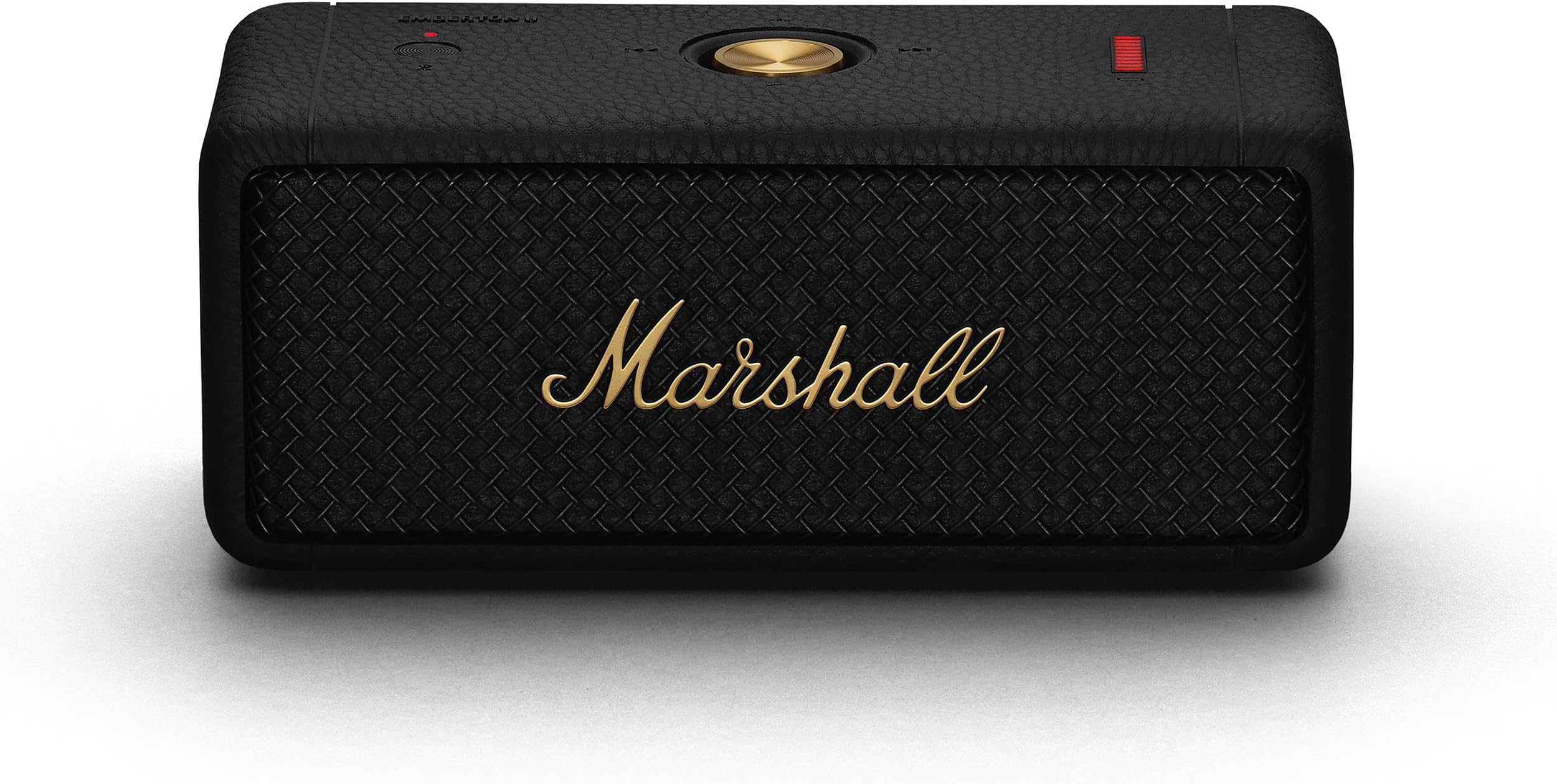 Emberton II Portable Bluetooth Speaker, Black & Brass