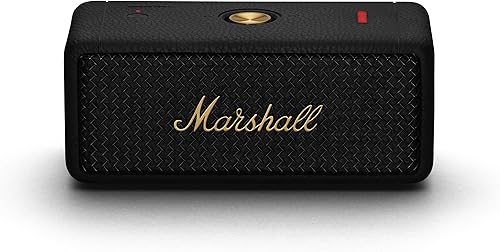 Marshall Emberton II - Altavoz Bluetooth portátil - Negro y latón