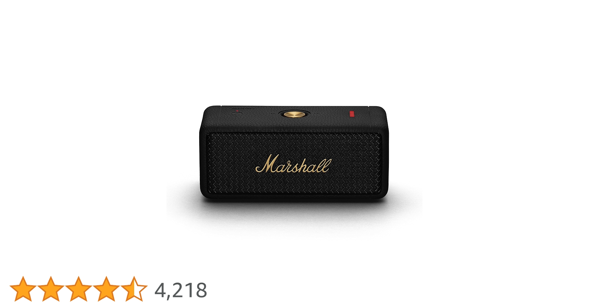 Amazon.co.jp: Marshall ワイヤレスポータブル防水スピーカー