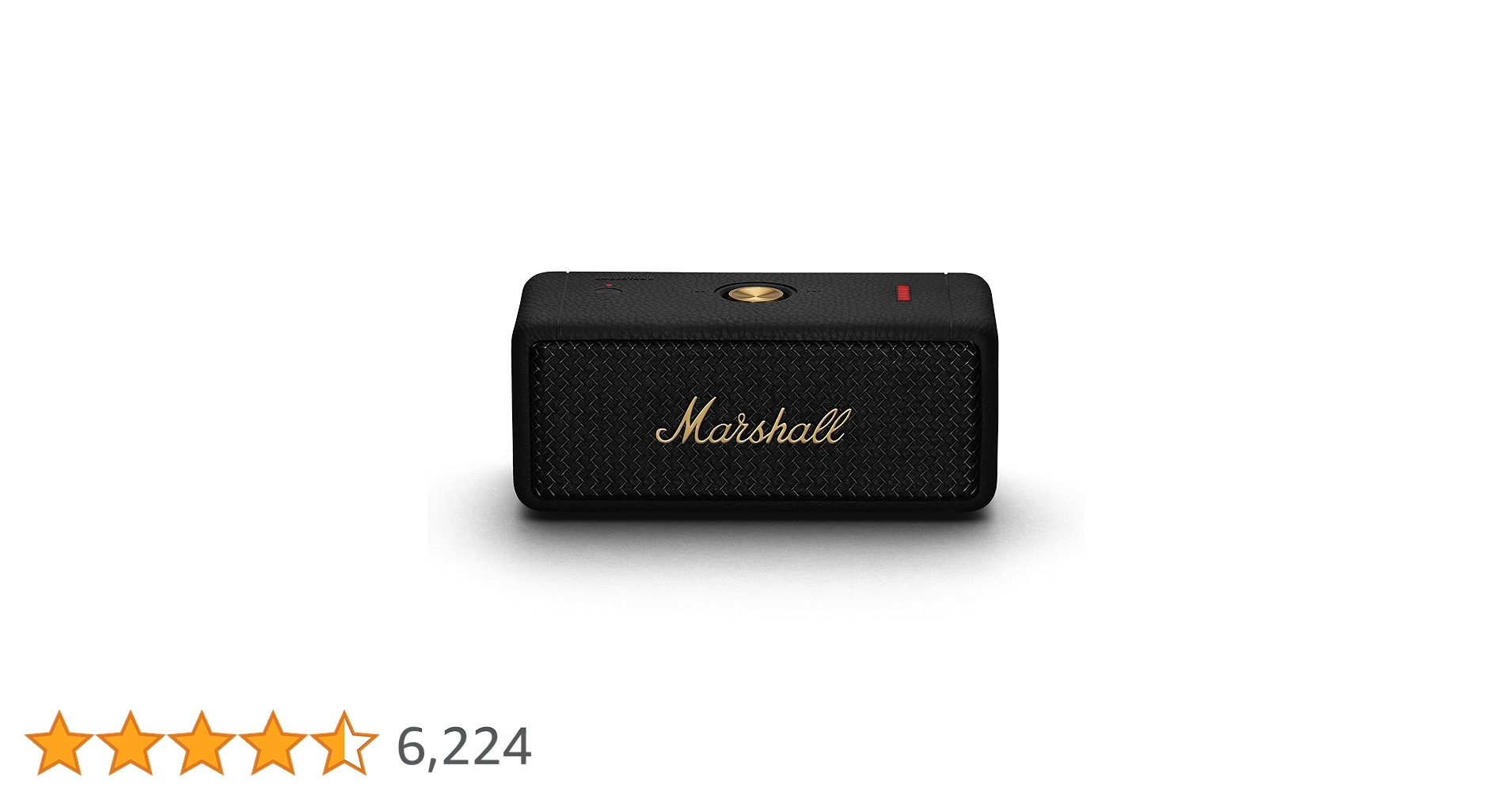 Marshall Emberton II Portable Bluetooth Speaker, Wireless & Water
