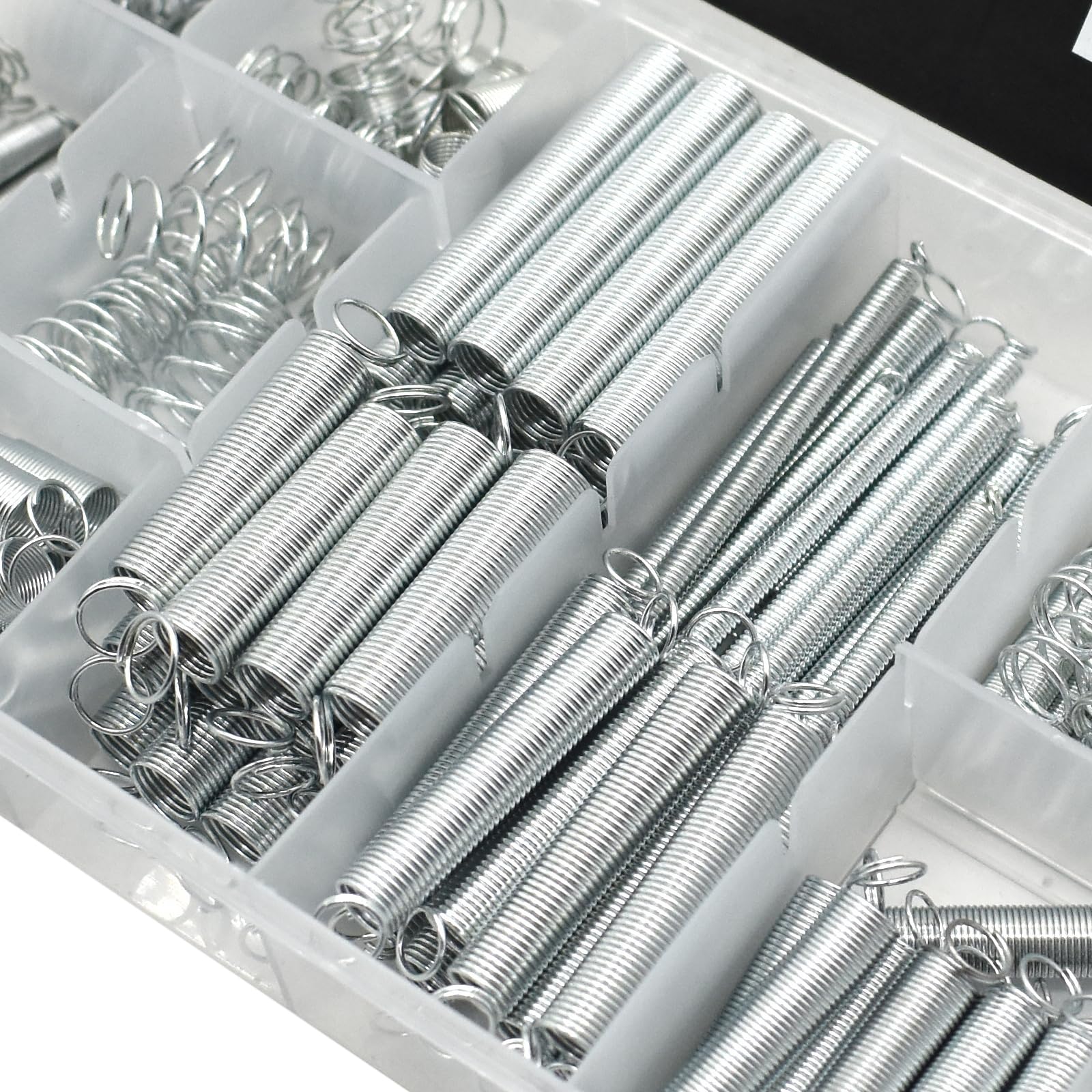 BDS-HOME 200Pcs Spring Assortment Kit, 20 Different Size Zinc Plated Extension and Compression Springs for Shops and Home Repairs Replacement Kit — Amazon image 5
