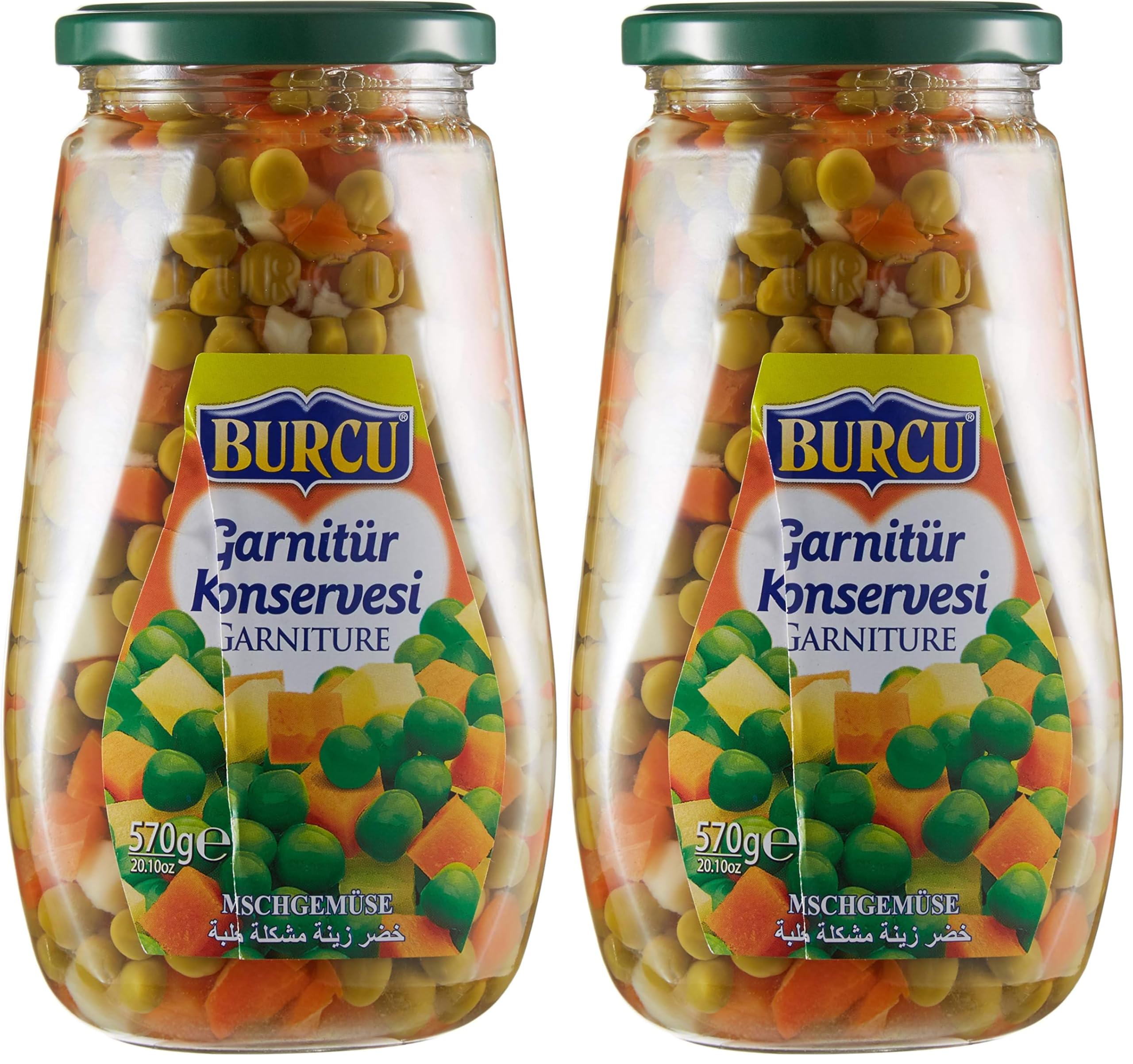 Burcu Gıda 570 Gr Garnıtur Konservesı (2 paketi)