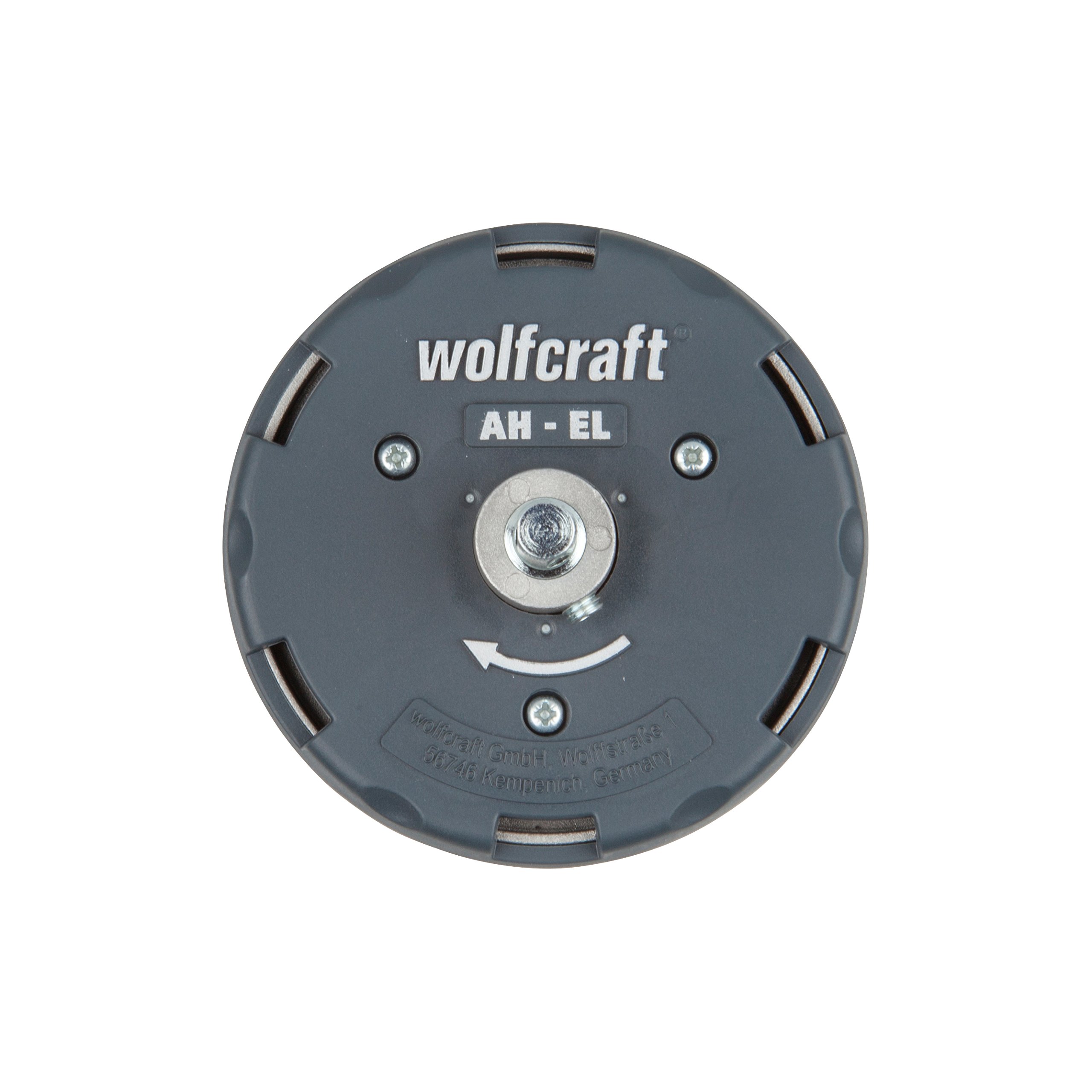 wolfcraft Otwornica elektryczna 5983000 – regulowana koronka wiertnicza do wkrętarki akumulatorowej i wiertarki – instalacje elektryczne w płytach gipsowo-kartonowych i drewnie – Ø 35, 65, 68, 74, 76