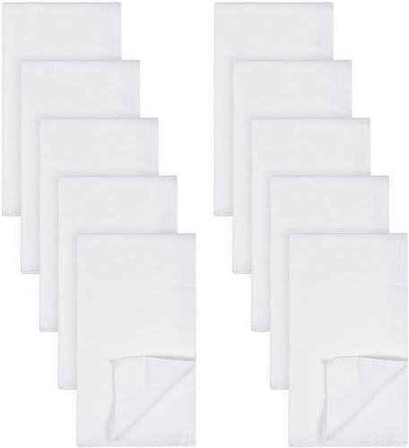 Miniatura 10 de GERBER Birdseye - Pañales de tela plegados planos 20 unidades color blanco