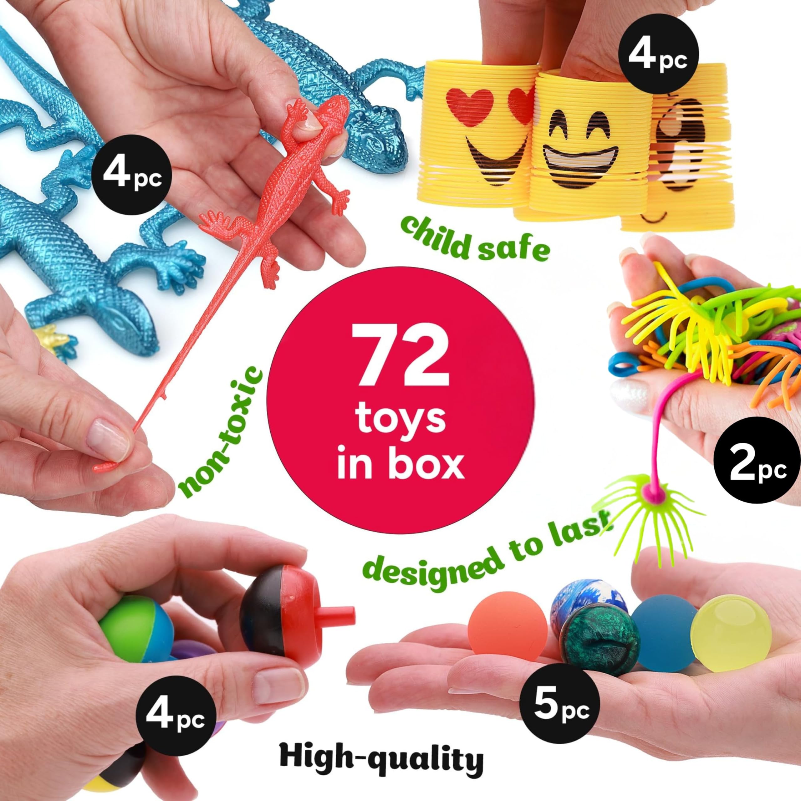 Burbujas Para Niños Fiesta 60 Piezas De Juguetes De Regalo De