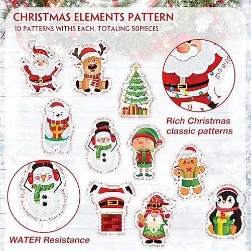 Miniatura 3 de 50 tiras sensoriales de ansiedad, tiras sensoriales texturizadas, táctiles, ásperas, adhesivas, cinta sensorial táctil, tiras sensoriales