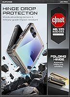 Vista 3 de SUPCASE Funda para Samsung Galaxy Z Flip 7 con soporte integrado y clip para cinturón (Unicorn Beetle Pro), [protección de bisagra]