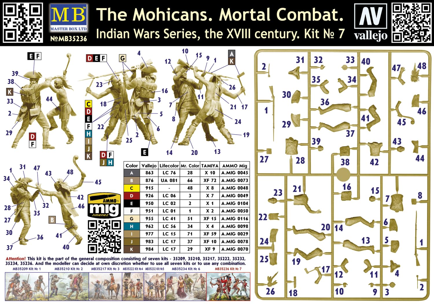 モヒカン出品。 Amazon | マスターボックス(Master Box) 1/35 インディアンシリーズ No