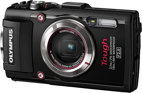 Miniatura 3 de Olympus Cámara digital impermeable TG-3 de 16 MP (negro) - Versión internacional (sin garantía)