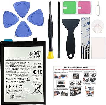 New Upgraded Battery for Galaxy A14 5G, WT-S-W1 Replacement Battery Compatible with Samsung Galaxy A14 5G, with Repair Tools & Instruction