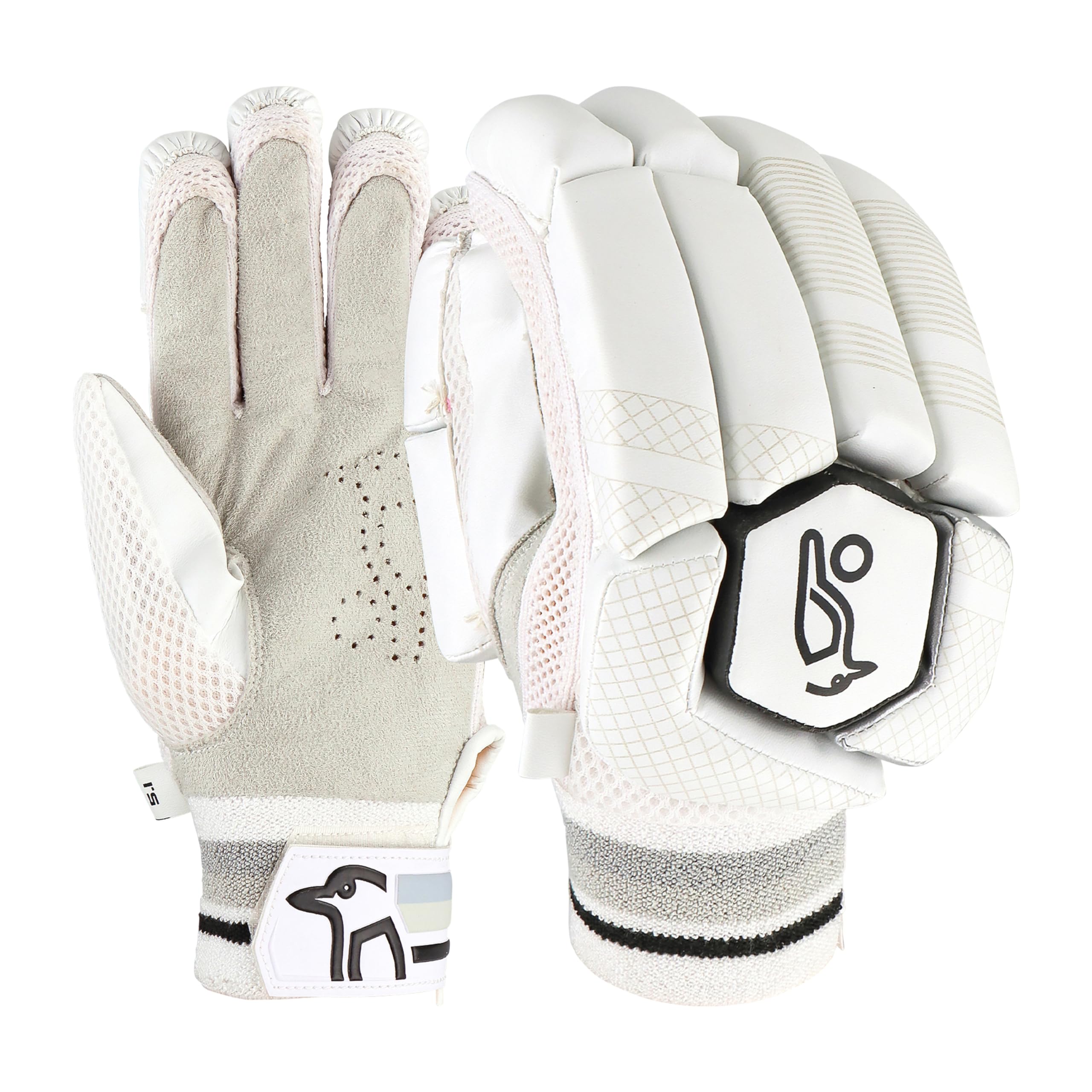 Kookaburra Ghost 5.1 Batting Gloves - Junior Right Hand, White