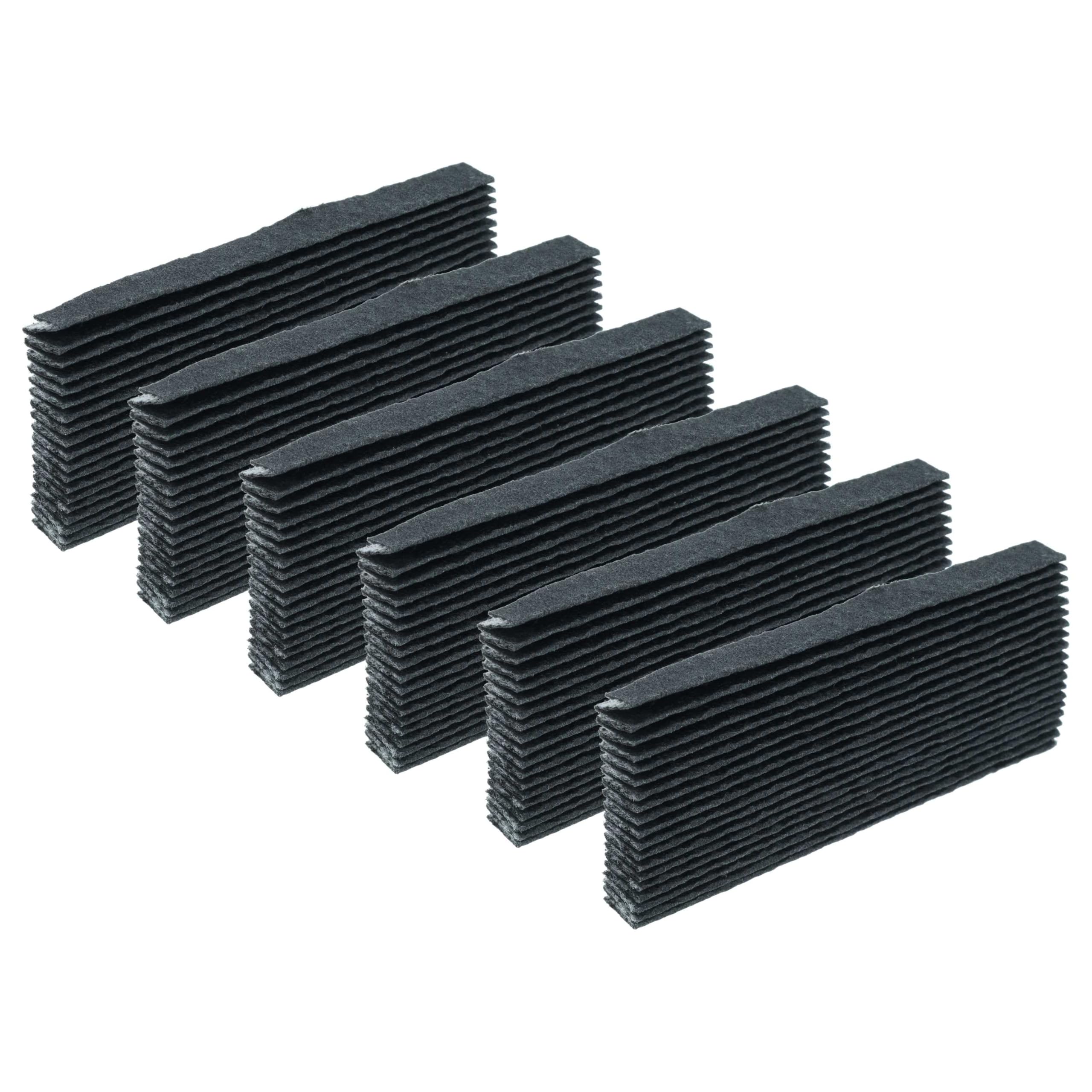vhbw 6x filtro sostituisce Zanussi 2420478063 per frigorifero - Filtro ai carboni attivi