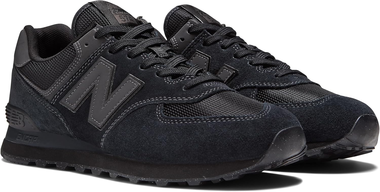 New Balance 574 Core Men's Running Inspired (ML574EVE) (Black/Black)