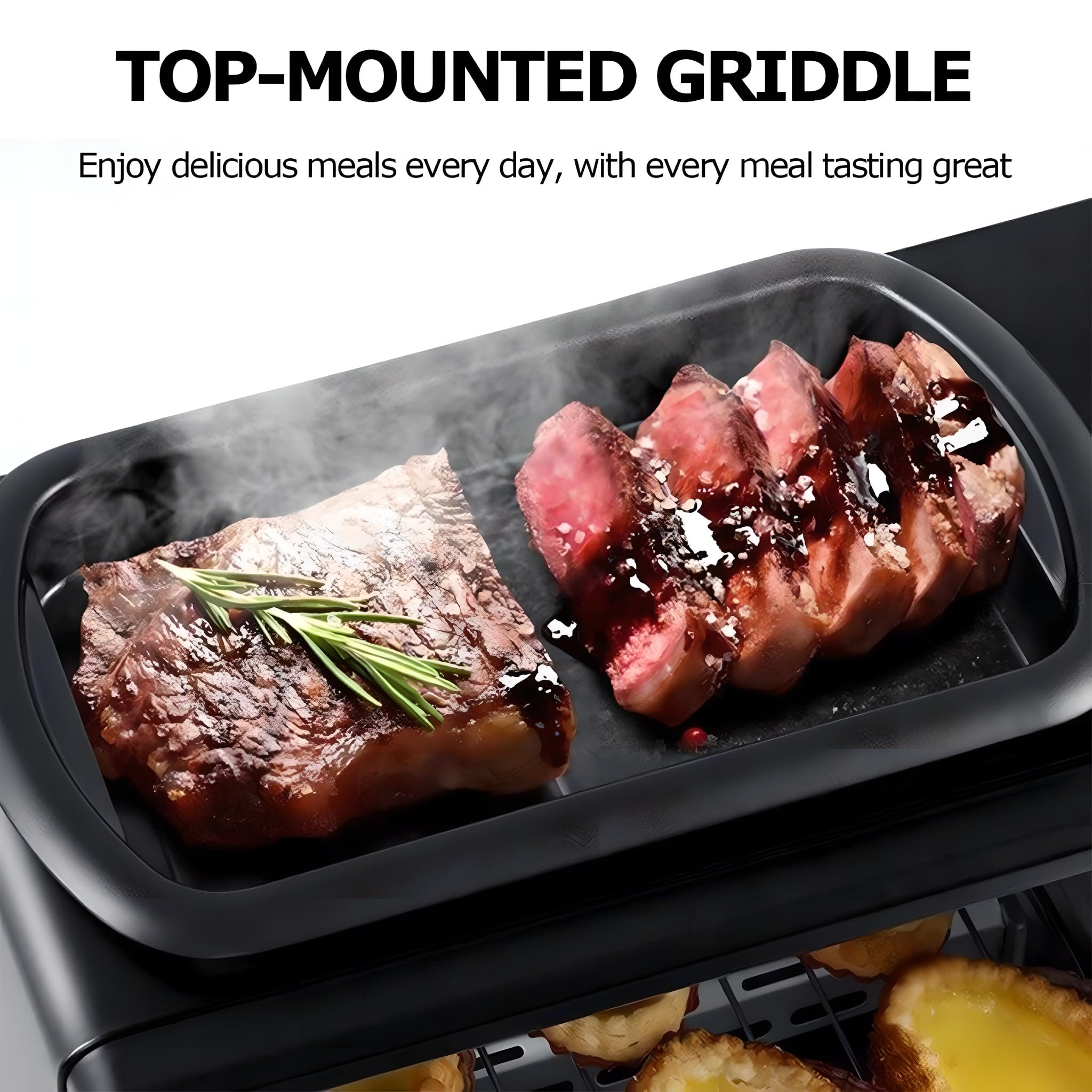 3-in-1 Breakfast Maker, forno per tostapane 9L con slot a 4 affetti e bollitore da 600ml.Stazione di caffè elettrica compatta per la cucina dell'appartamento.Design Cool-Touch sicuro per una facile co