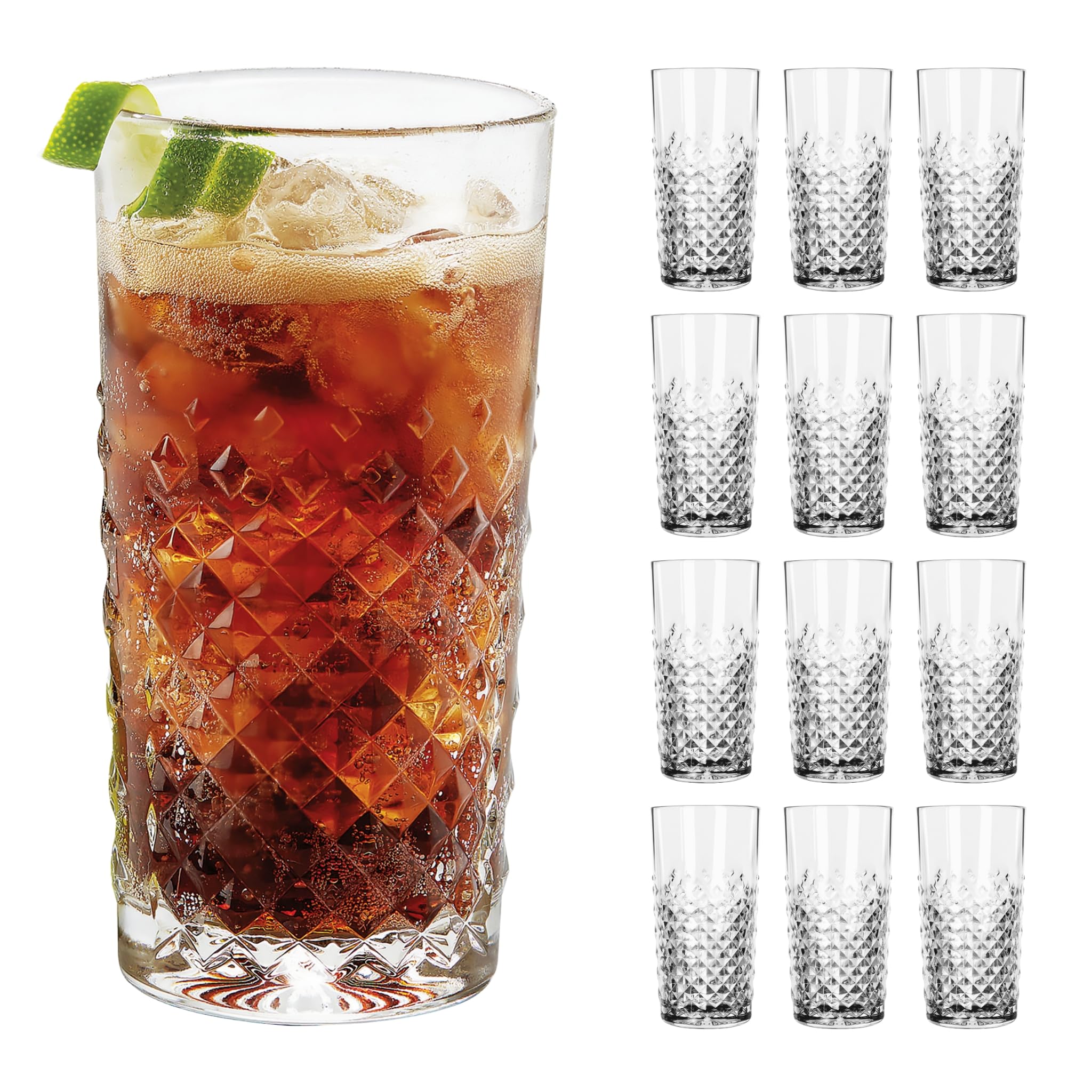 Verre à boire Libbey Ocular 414 ml l'art de la table raffiné