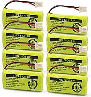 Vista 9 de BT183342/BT283342 2.4V 800mAh Ni-MH, compatible con baterías de teléfono inalámbrico AT&T VTech BT166342/BT266342 BT162342/BT262342 CS6709 CS6609