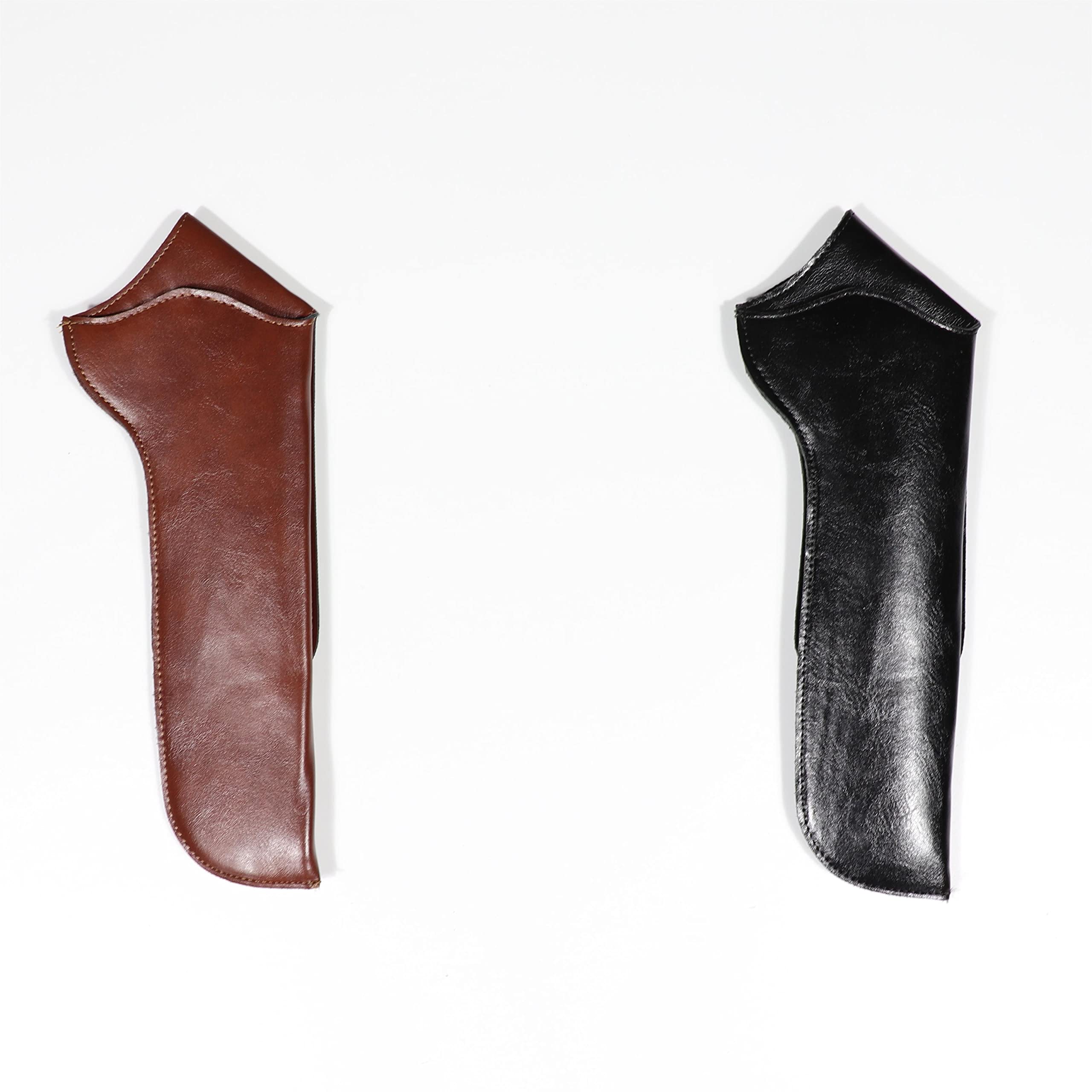 Mittelalterliches Schulterholster Aus Leder - Verstellbar Für Cosplay & Western