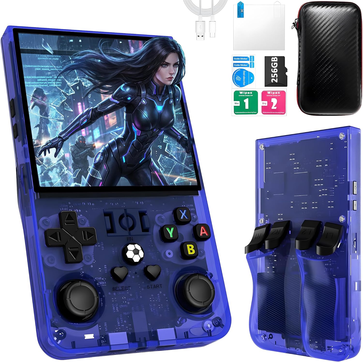 R36MAX Handheld Game Console, 40000+...