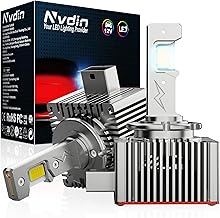 d1s LED Bulbs 30000lm, Car Headlight Bulb, Direct Mount for High and Low Beam, Xenon Size 1:1, Bright White 6000K