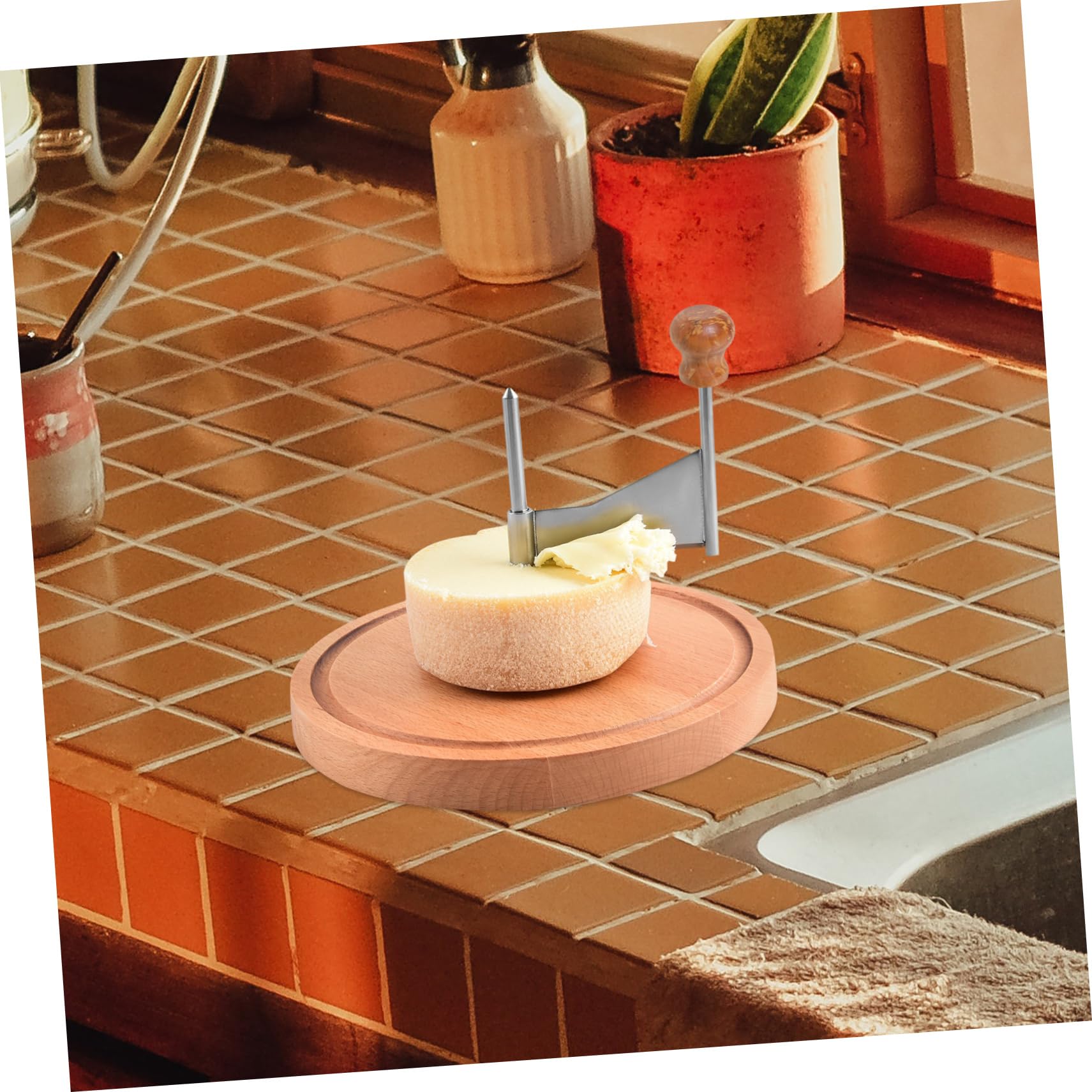 PRETYZOOM 5piezas Rallador De Manual De Inoxidable Para Cortar Rodajas Rallador Giratorio De Para Doméstico Herramienta De Cocina y Ligera
