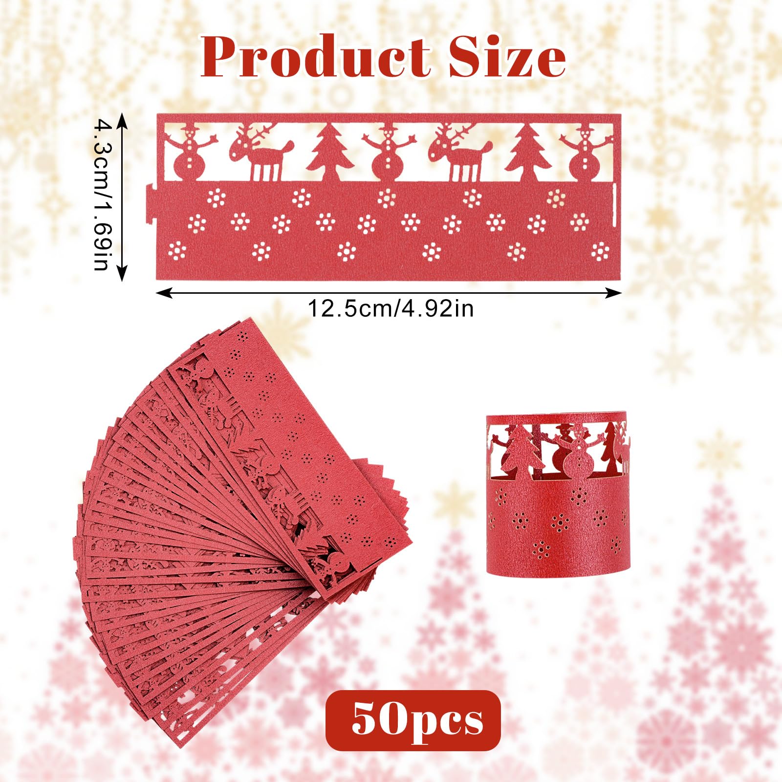 URROMA Christmas Napkin Ring - Image 2
