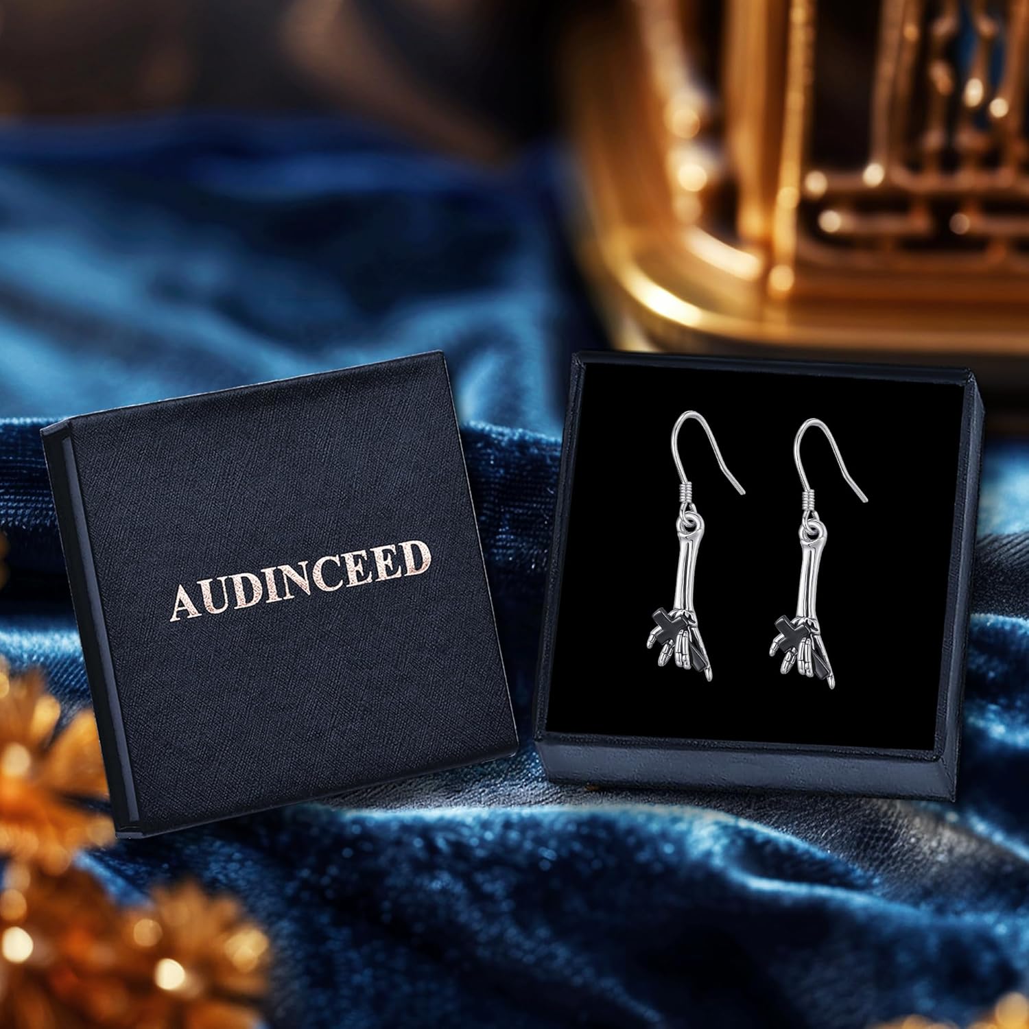 Earrings for Women, Gothic Earrings S925 Sterling Silver Pentagram Earrings Jewelry Gifts - Image 5