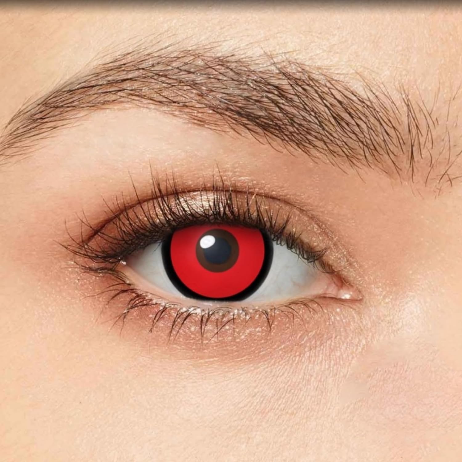 Estuche organizador de almacenamiento de contacto de colores hermoso favor Halloween