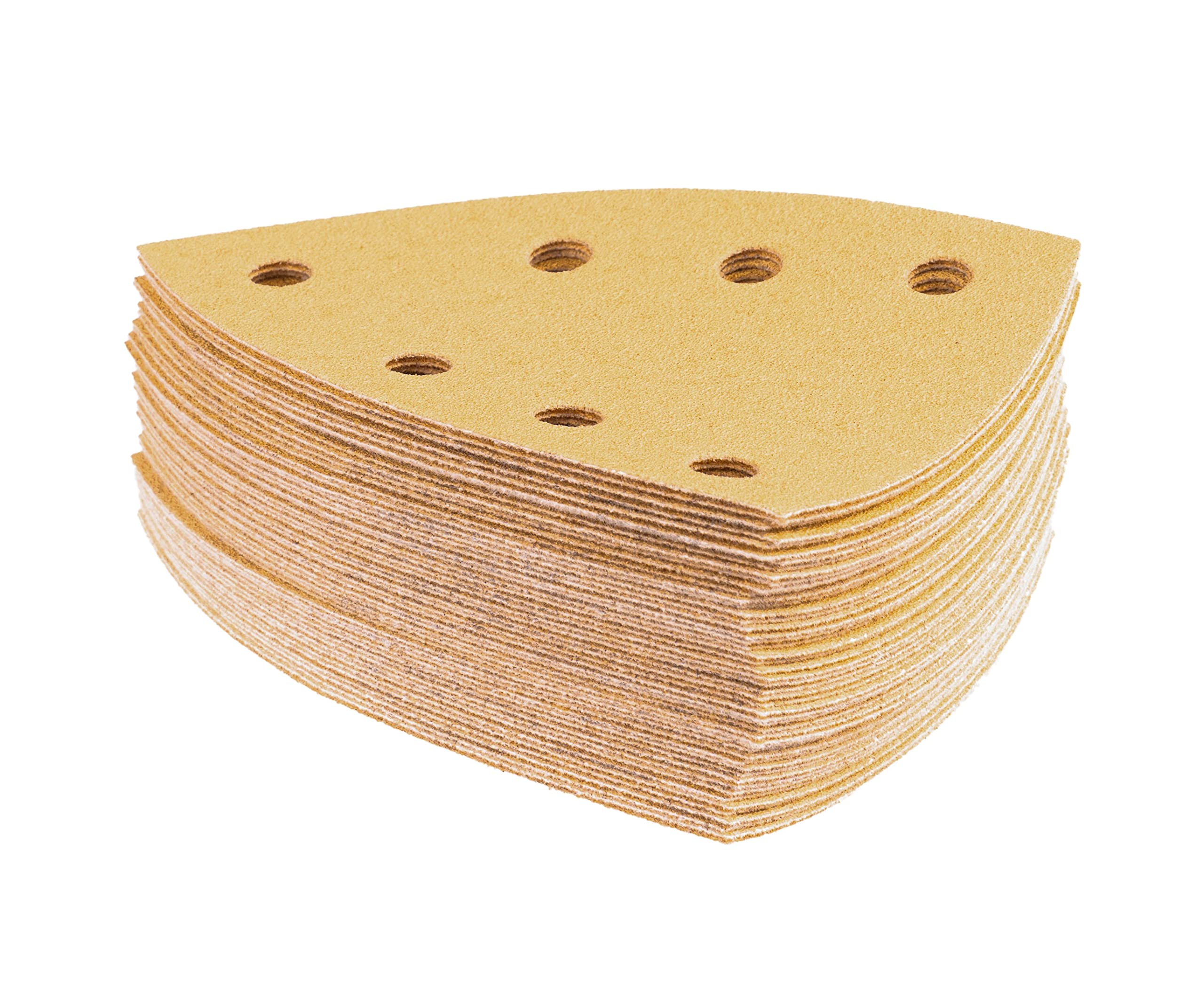 Mirka Papel De Lija Iridium Premium 5 Pulgadas Hook & Loop, Grano 320, 50 Piezaspara Lijado De Pintura Masilla Imprimacion Madera Acero