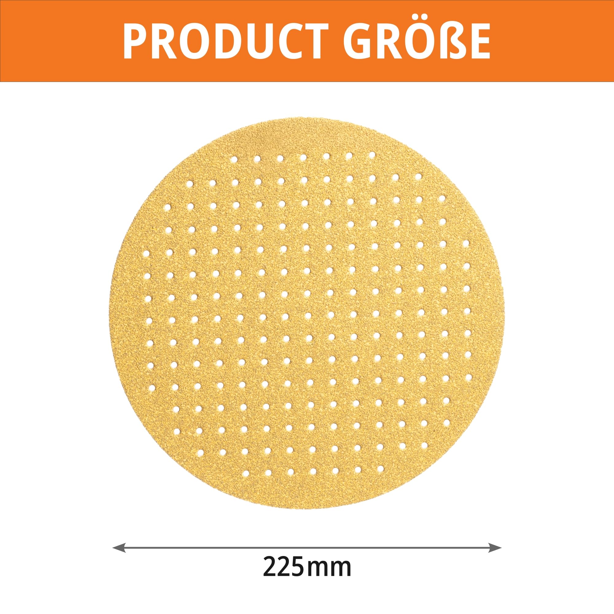 Professionale Dischi Abrasivi Velcrati Carta Abrasiva Rete Abrasiva di Wabrasive Adatto per Flex Rettifica Giraffa Soffitto Sanders Smerigliatrice di Costruzione a Secco e Levigatrice a Disco