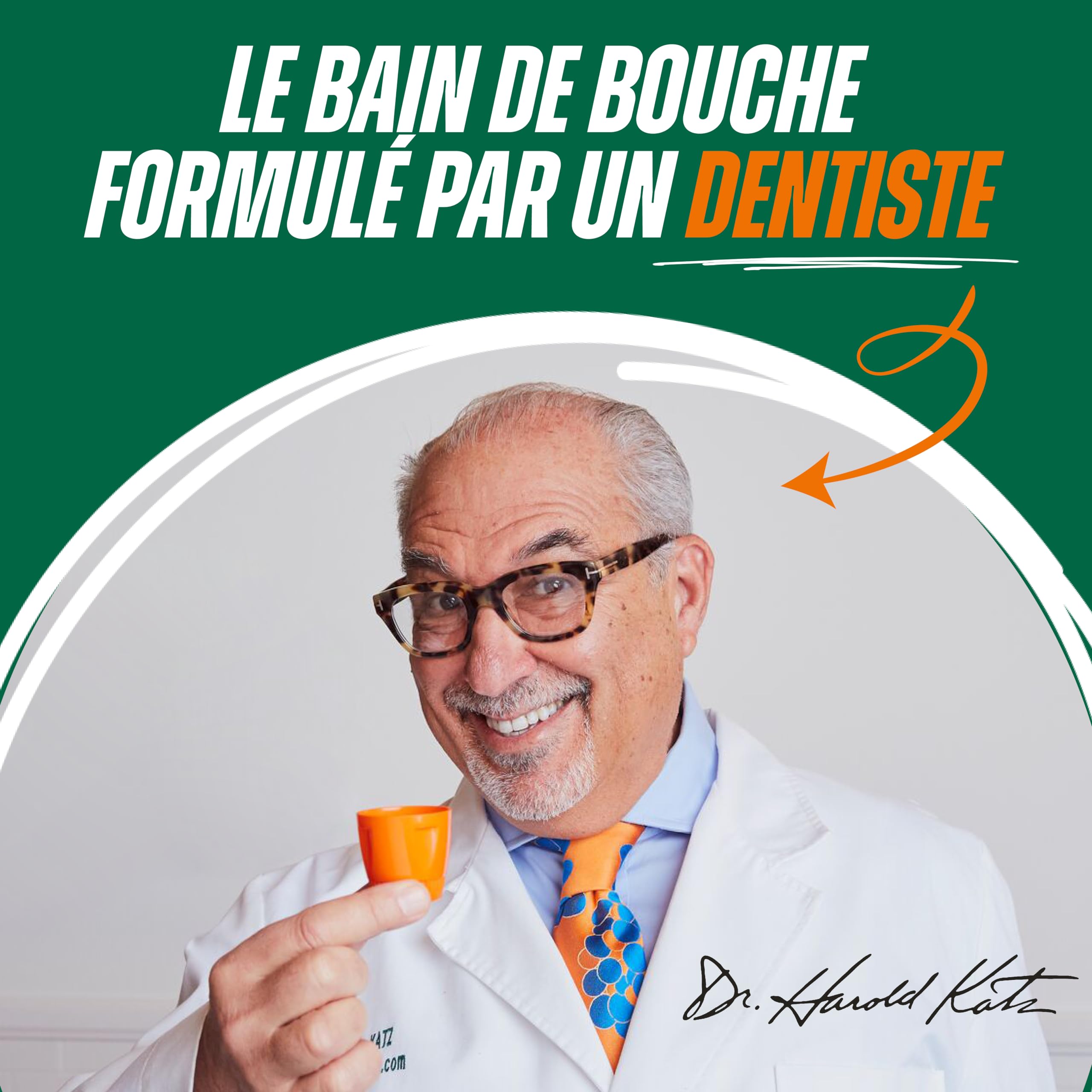The Breath Co - Bain de Bouche Sans Alcool - Haleine Fraîche 12 heures*- Formule développée par un dentiste - Menthe Douce, Lot de 2 x 500ml - 4