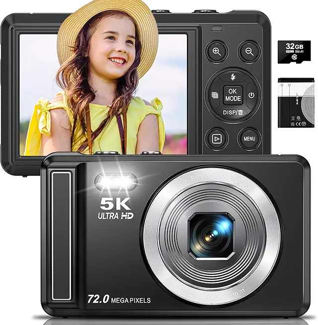 5K Digital Camera - 72MP UHD Digital Cameras ...